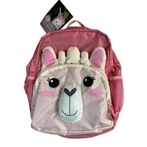 Izzie The Llama Kids Backpack Bag Pink 14" x 11" x 4.5" NEW Firefly Outdoor Gear